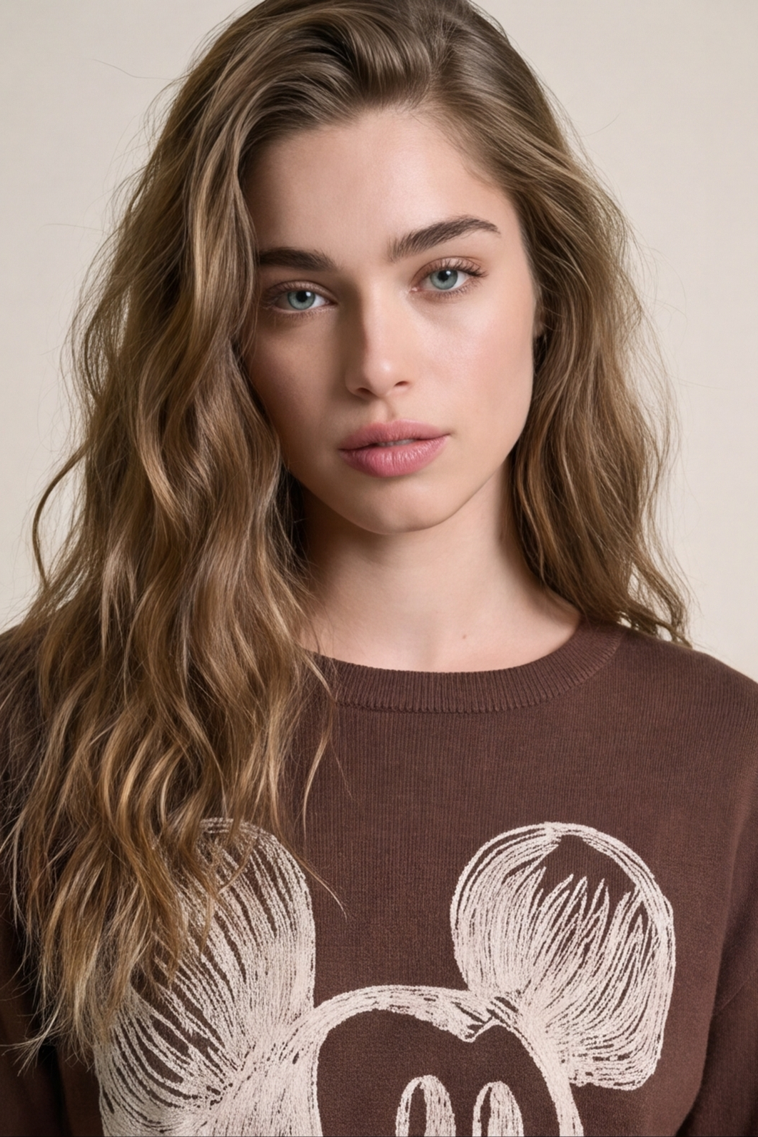 Set Mickey Cozy Brown