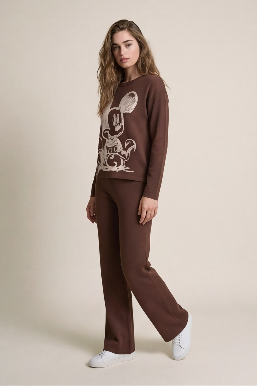 Set Mickey Cozy Brown