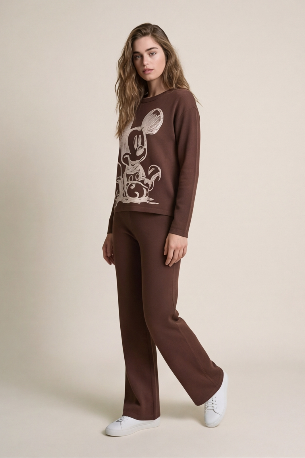 Set Mickey Cozy Brown