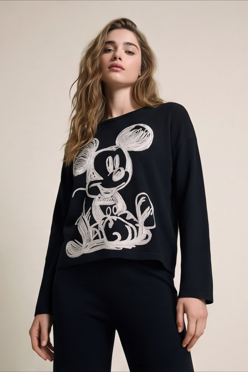 Set Mickey Cozy Black