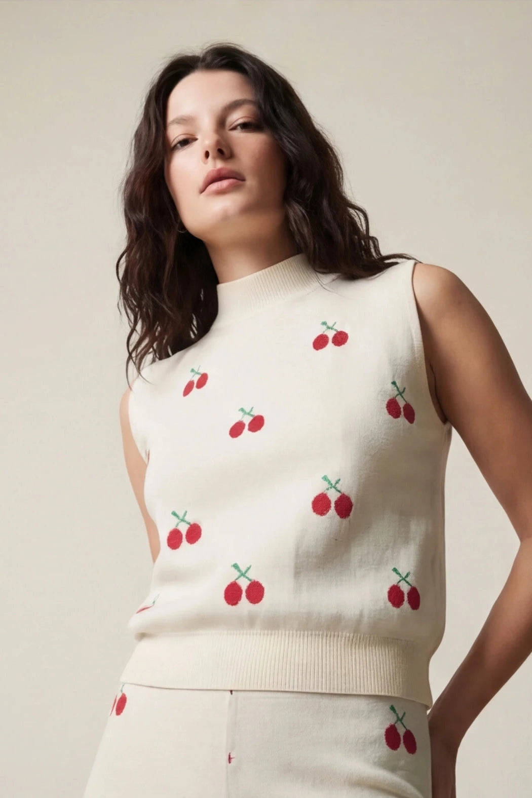 Set Cherry On Top Beige