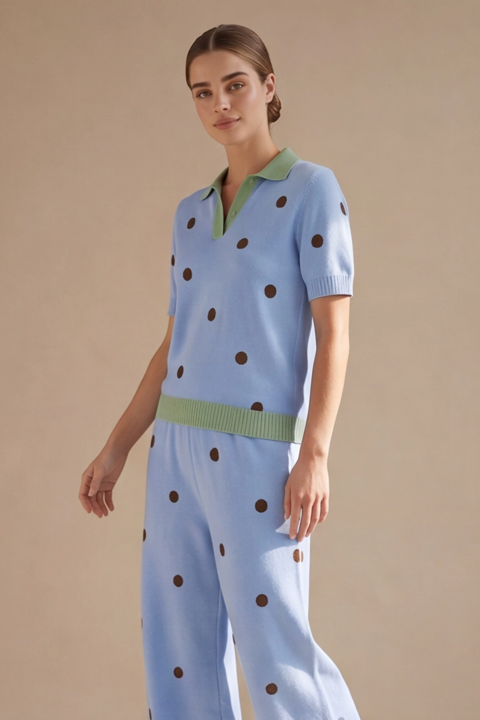Set Polkah blue Preoder