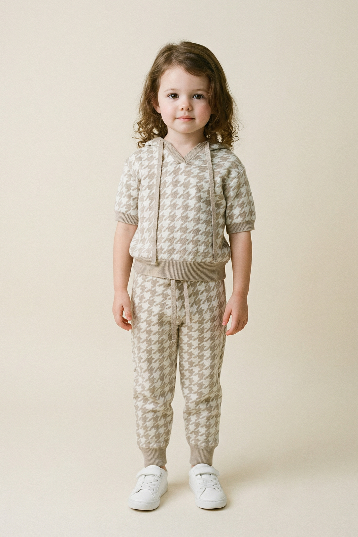 Set Tweed Girl Greyish
