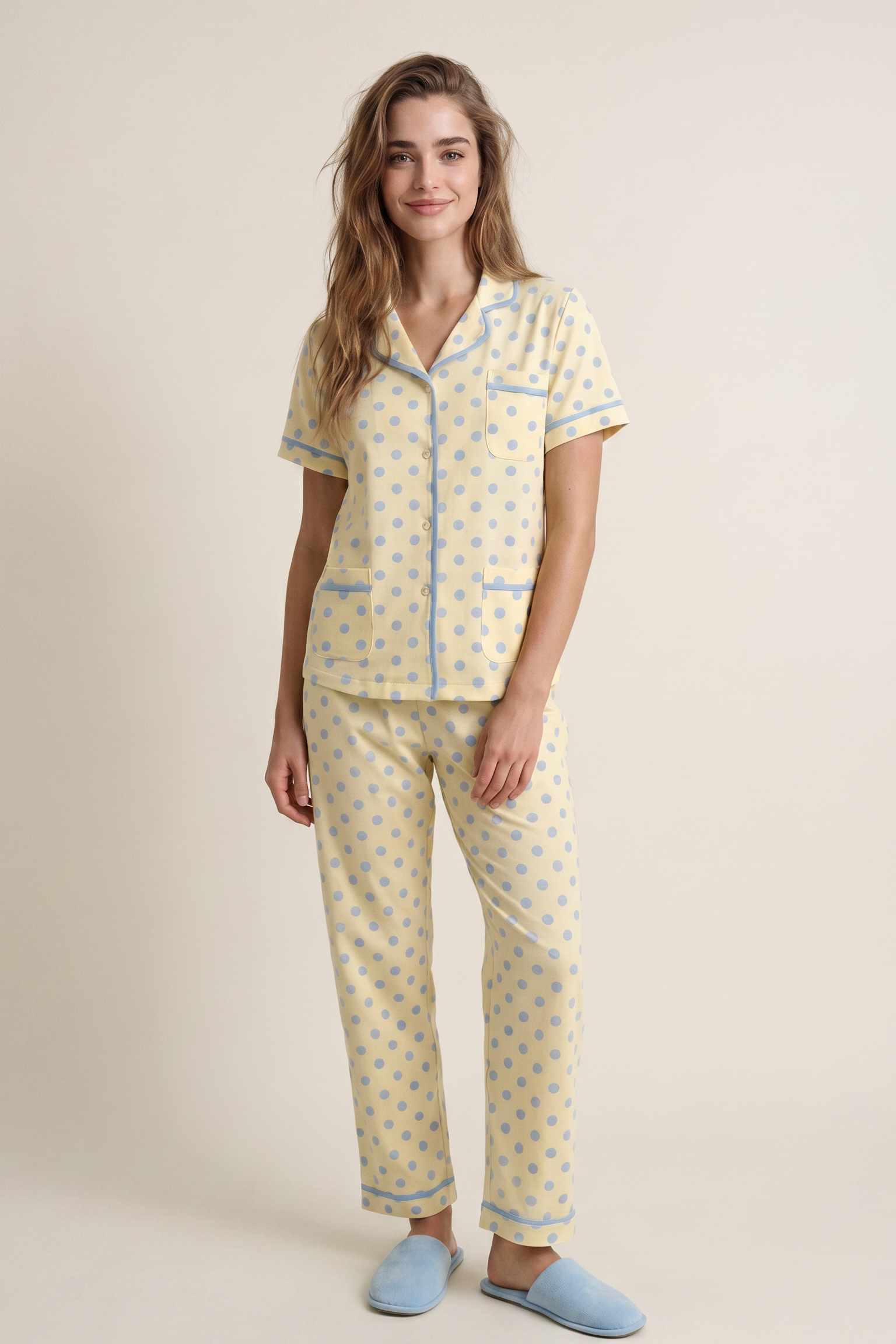 Pijama Polka Vainilla