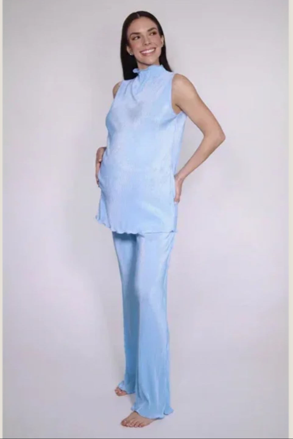 Set Le Crinkle Blue