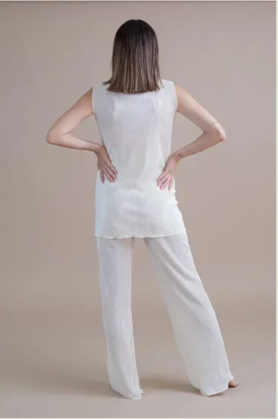 Set Le Crinkle Oyster