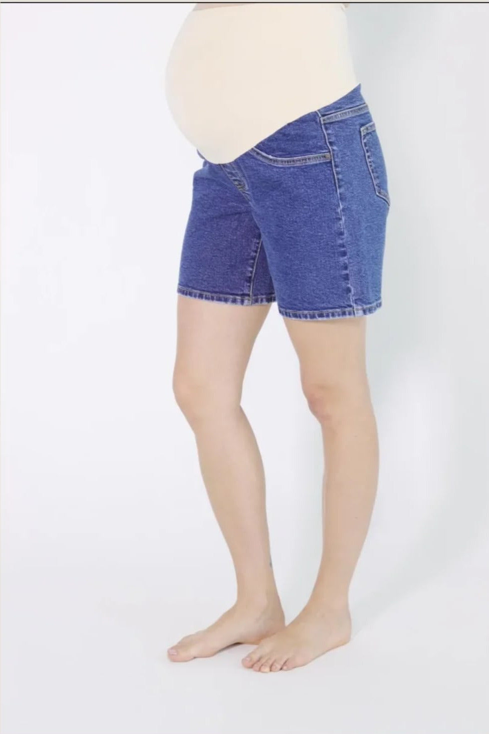 Le Mom Short Denim