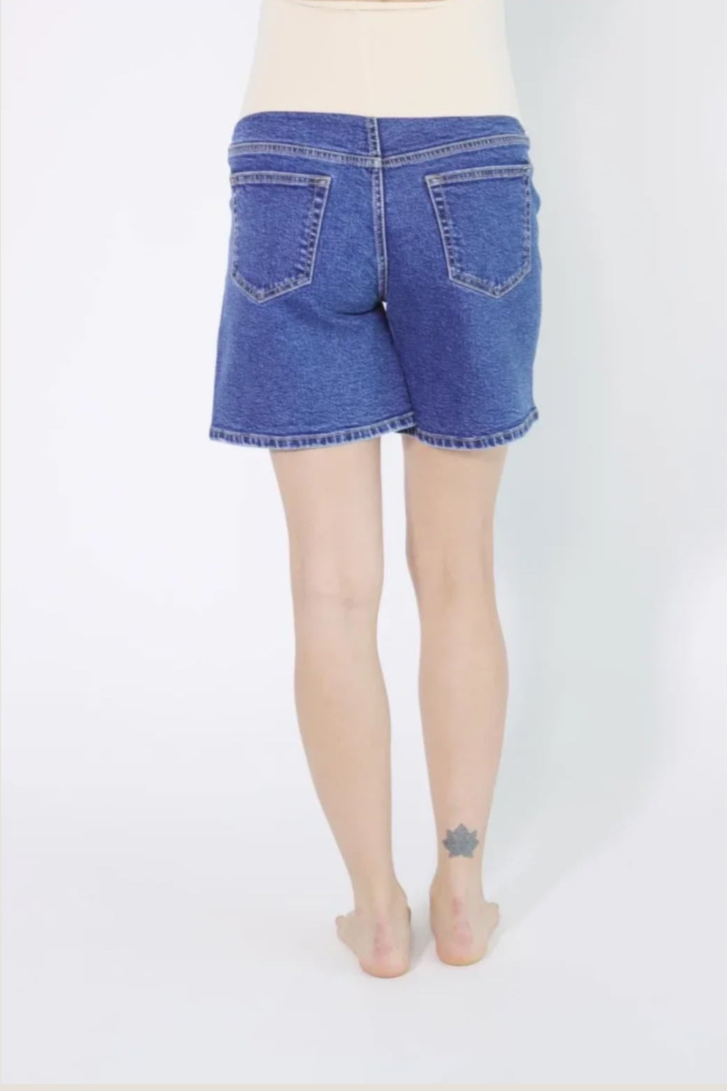 Le Mom Short Denim