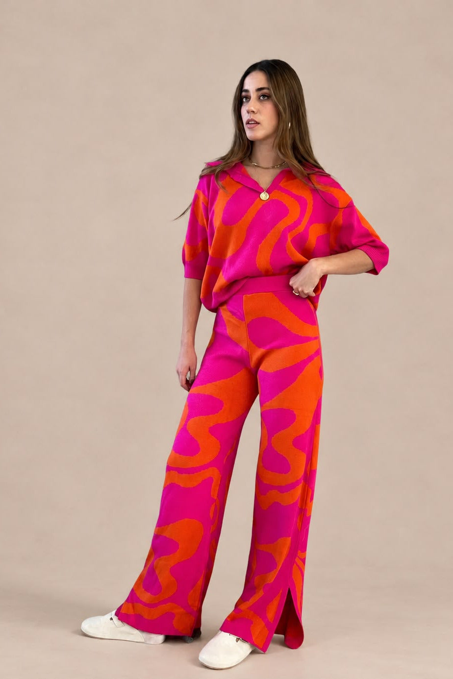 Set Carlota Rosa