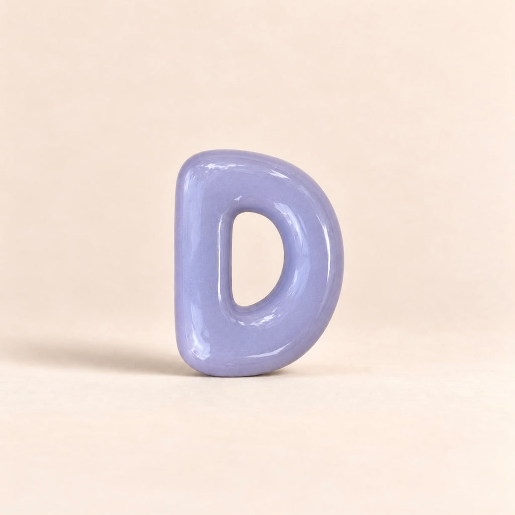 Bubble Letter Small by Entretierra