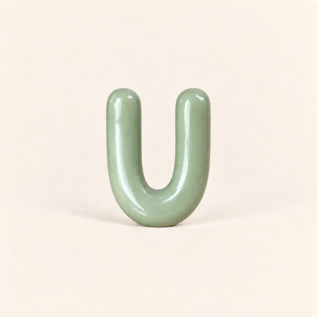 Bubble Letter Small by Entretierra