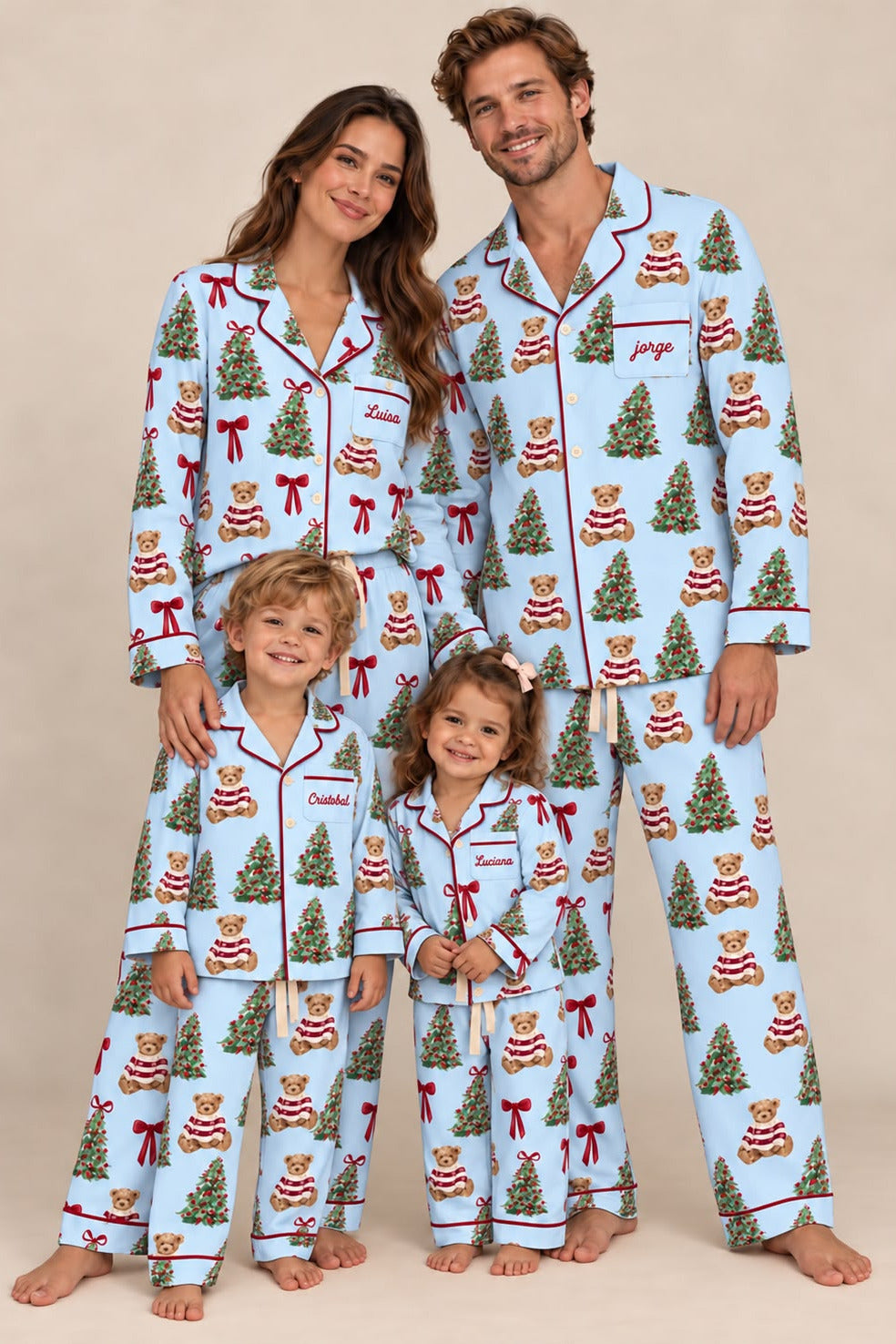 Pijama Christmas Bear Girl Preorder