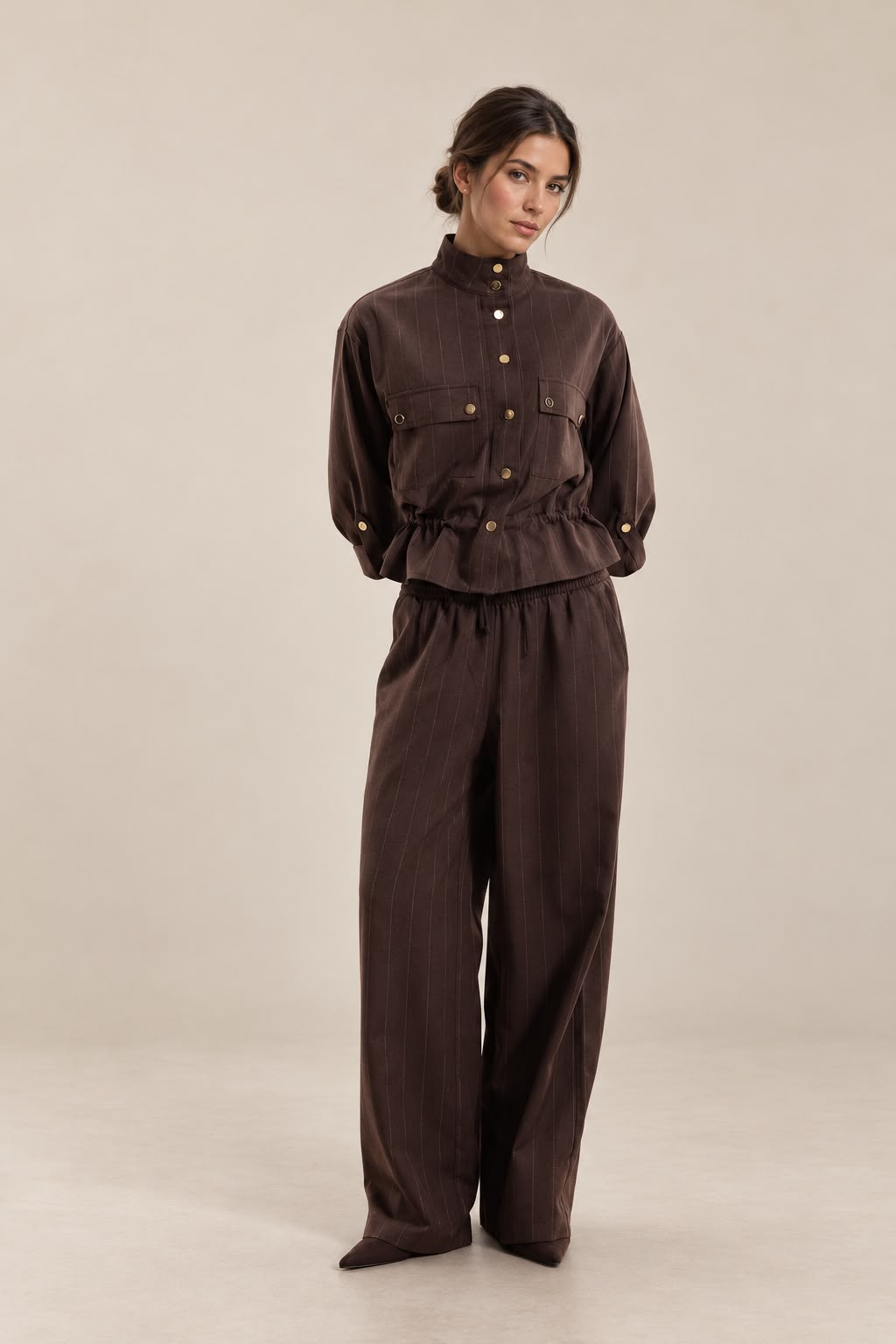 Set Almudena Brown