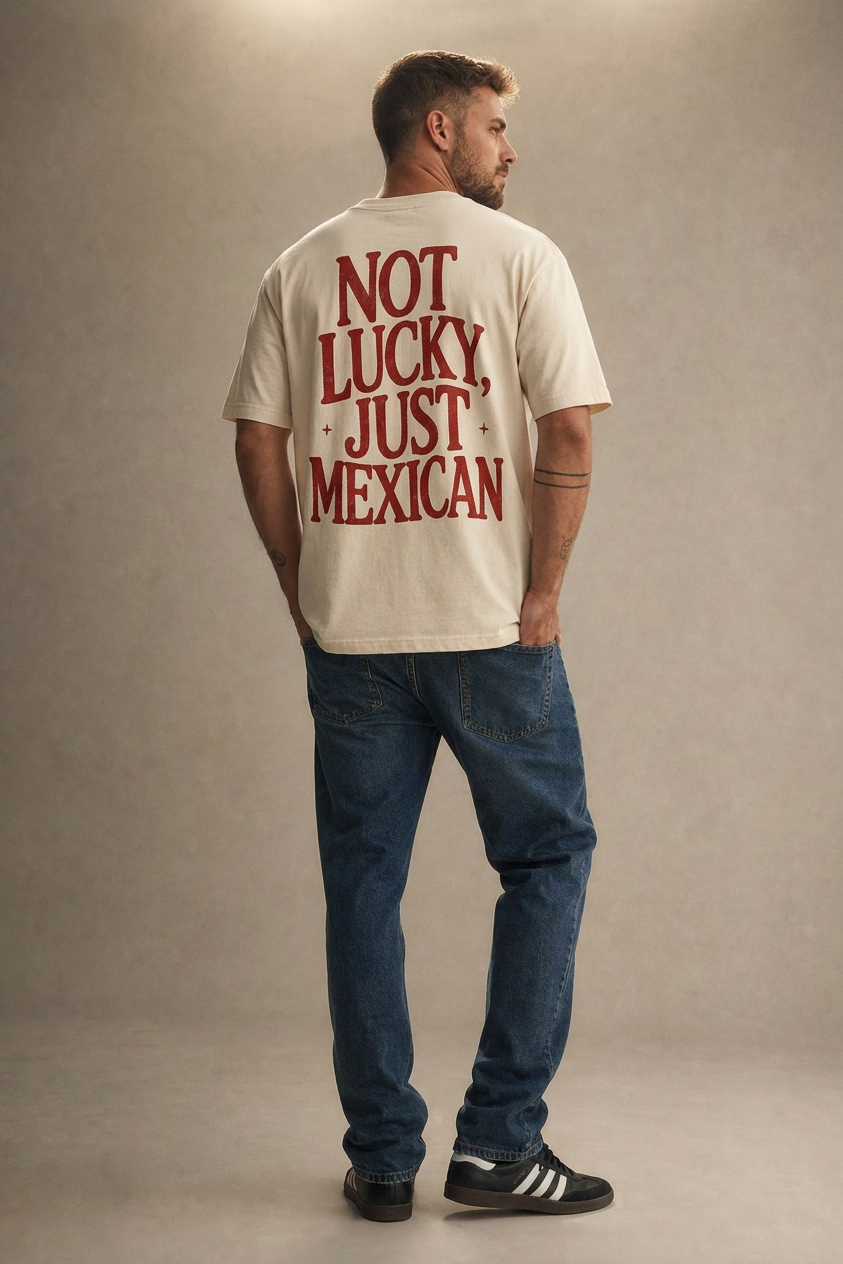 T-Shirt Just Mexican Man Preorder