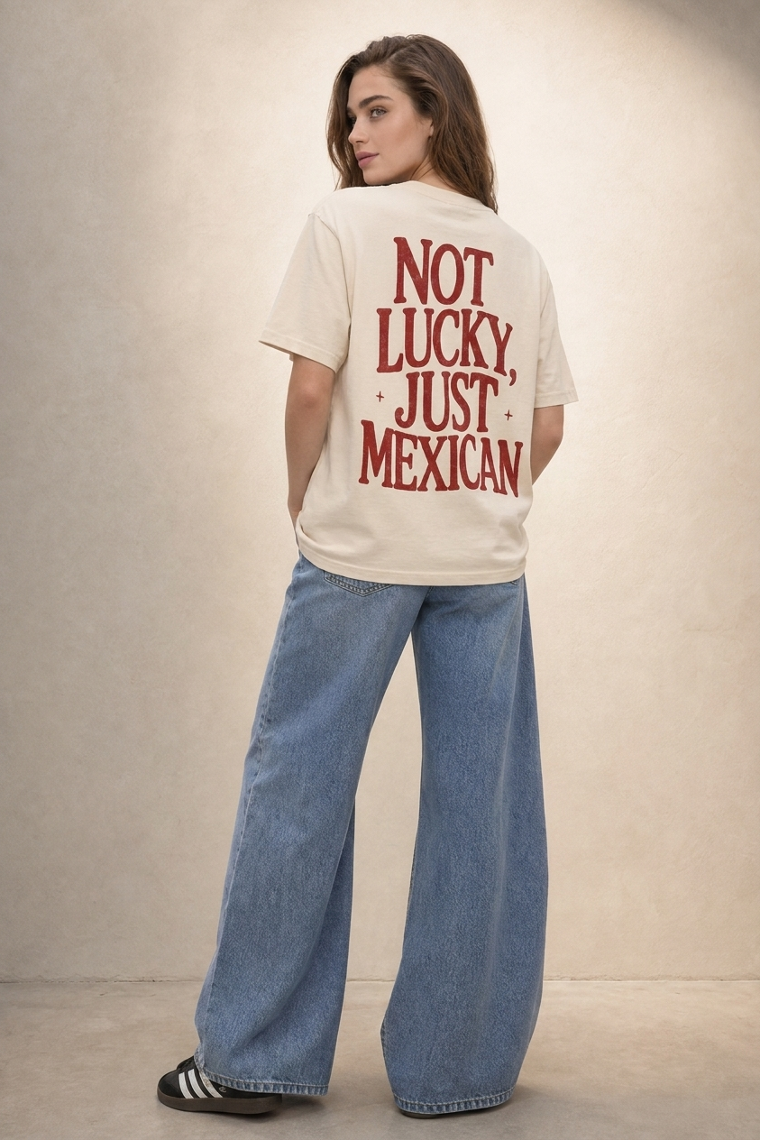 T-shirt Just Mexican Women Preorder