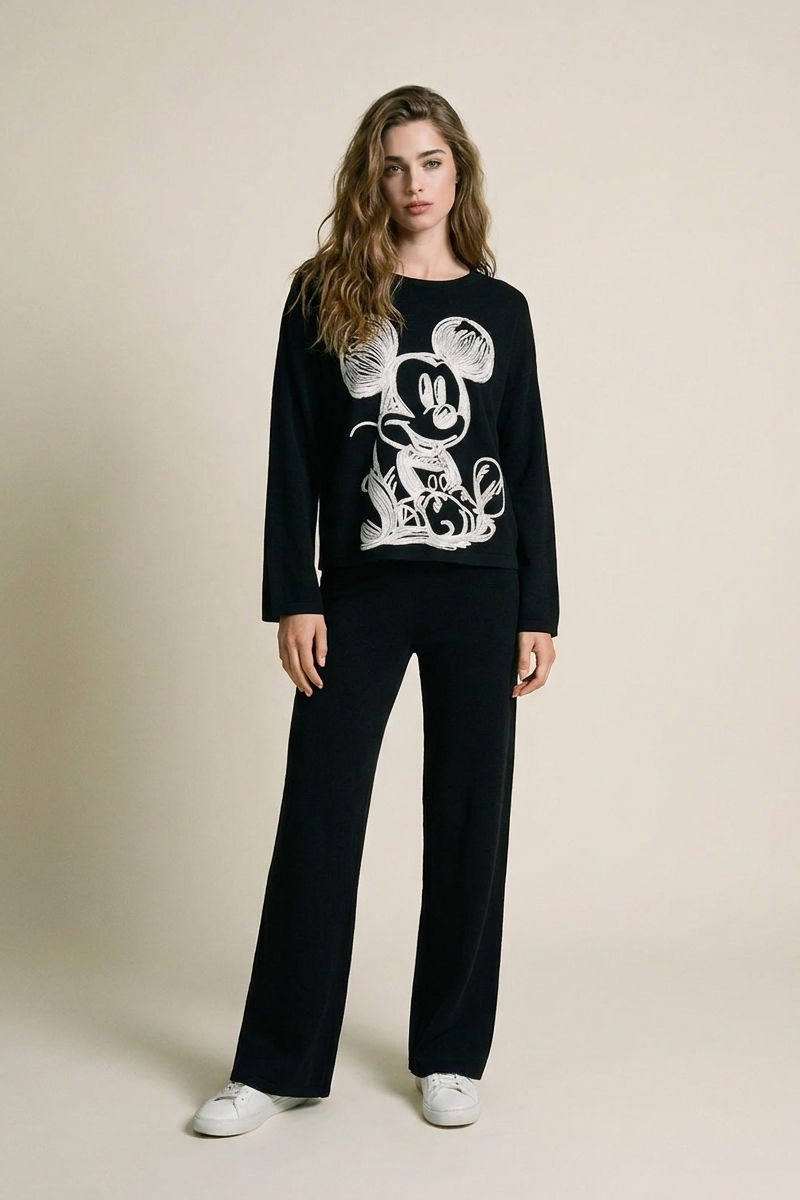 Set Mickey Cozy Black