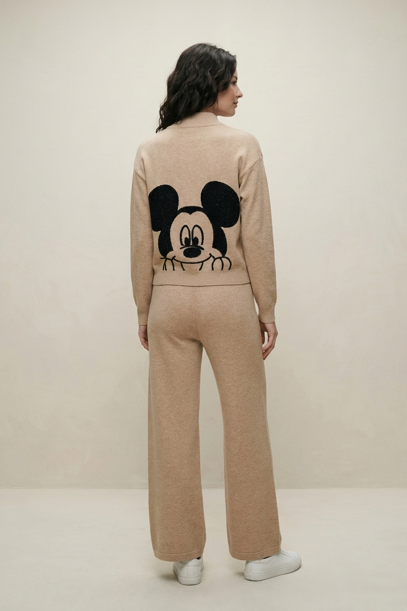 Set Mickey Zip Camel