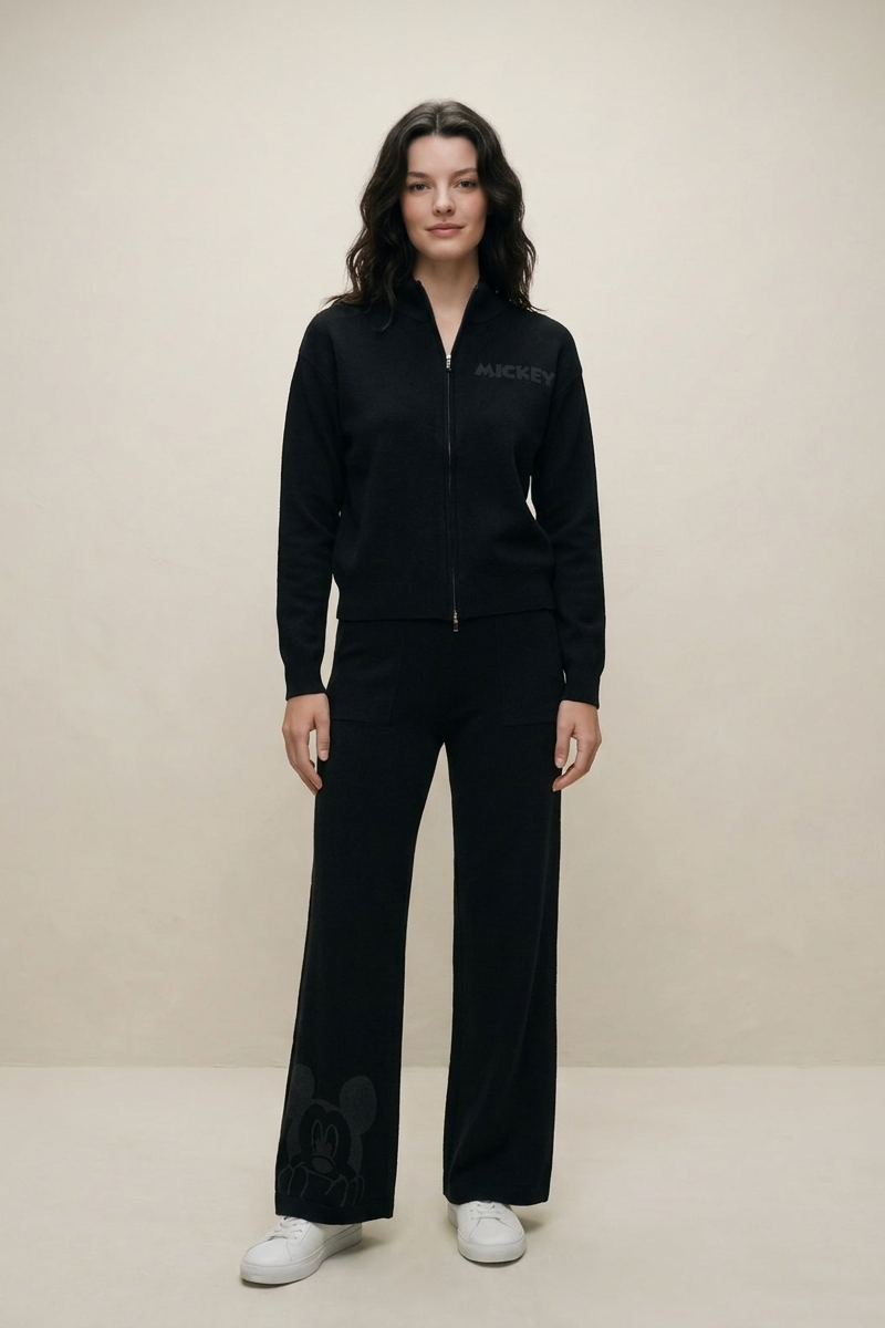 Set Mickey Zip Black