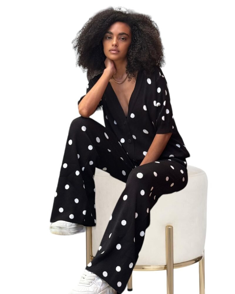 Set Polka Dot Button Black - Image 3