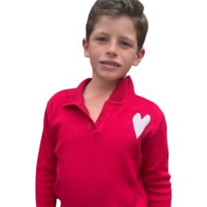 Suéter Corazón Niño Preorder